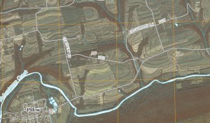 2010 USGS street/topo map