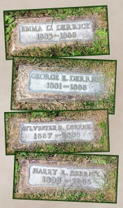 Four of the Derrick (Derk) children died within 10 days.