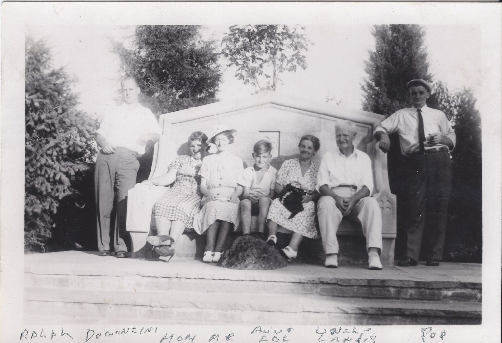 Ralph Wetzel, Lillian (Murray) DeConcini, Elizabeth (Osman) Wetzel, Royal Wetzel, Laura (Wetzel) Klinger, Landis Klinger Sr, Howard Wetzel